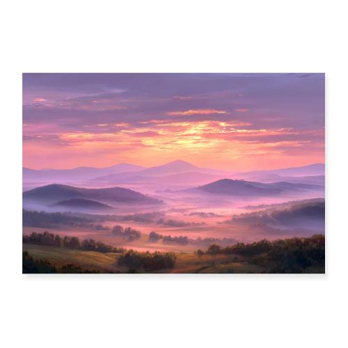 Morning Serenity - Poster 12x8