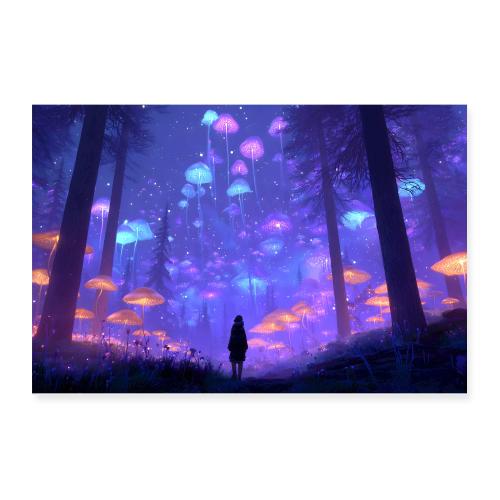 Veil of Luminescence - Poster 12x8
