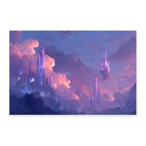 Fantasy: Twilight Spires - Poster 12x8