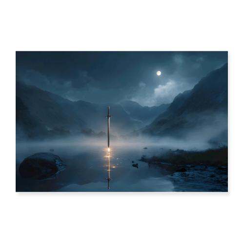The Lake of Light - Poster 12x8