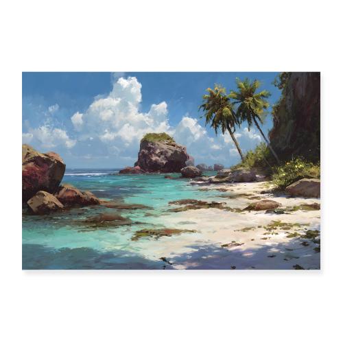 Island Serenity - Poster 12x8