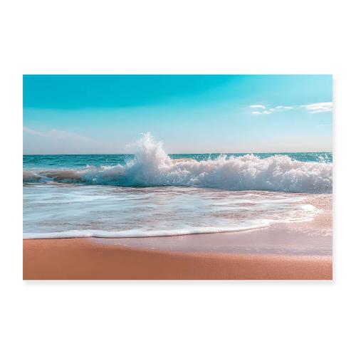 Shoreline Harmony - Poster 12x8