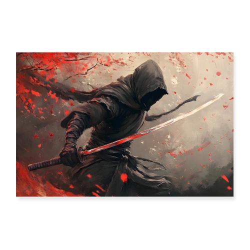 Ninja: Fogbound Silent Sentinel - Poster 12x8