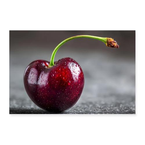 Cherry: Single Note of Red - Poster 12x8