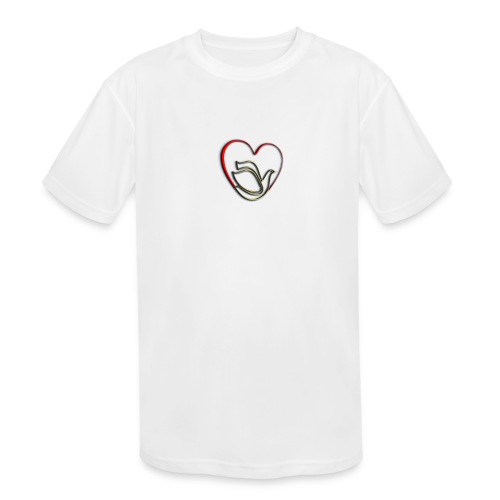 Love and Pureness of a Dove - Kids' Moisture Wicking Performance T-Shirt