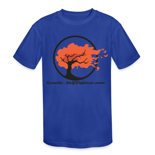 Karate-Selfdefence.com The Tree - Kids' Moisture Wicking Performance T-Shirt