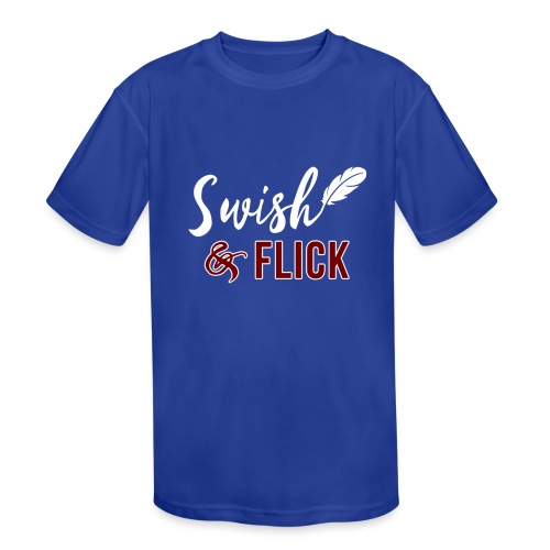 Swish And Flick - Kids' Moisture Wicking Performance T-Shirt