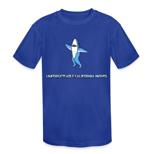 Dancing Sharks are Uncorgettable - Kids' Moisture Wicking Performance T-Shirt