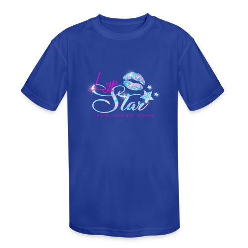 LypStar Official Logo - Kids' Moisture Wicking Performance T-Shirt