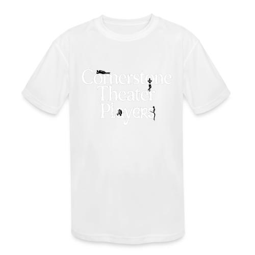 Cornerstone Theater Players (Light) - Kids' Moisture Wicking Performance T-Shirt