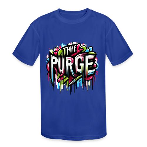 The Purge - Kids' Moisture Wicking Performance T-Shirt