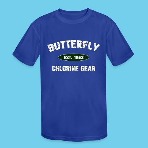 Butterfly est 1952-M - Kids' Moisture Wicking Performance T-Shirt