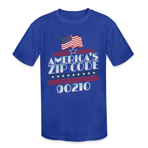 90210 Americas ZipCode Merchandise - Kids' Moisture Wicking Performance T-Shirt