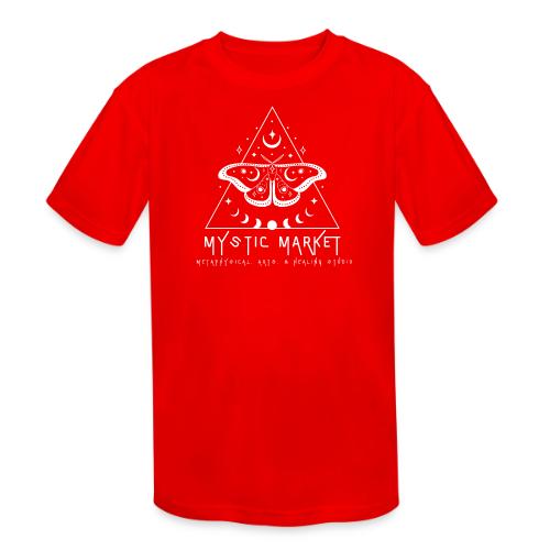 Mystic Market Logo - Kids' Moisture Wicking Performance T-Shirt