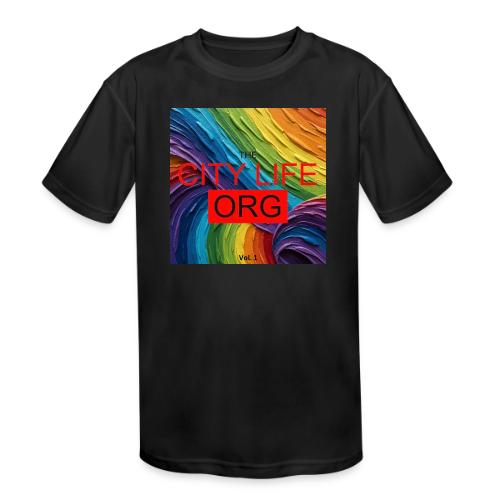 CIty Life Org Vol. 1 - Kids' Moisture Wicking Performance T-Shirt