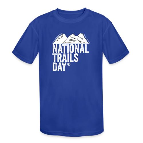 National Trails Day - Kids' Moisture Wicking Performance T-Shirt