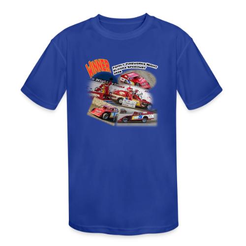 Jonathan Taylor Eldora Speedway FFN#1 Design 2 - Kids' Moisture Wicking Performance T-Shirt