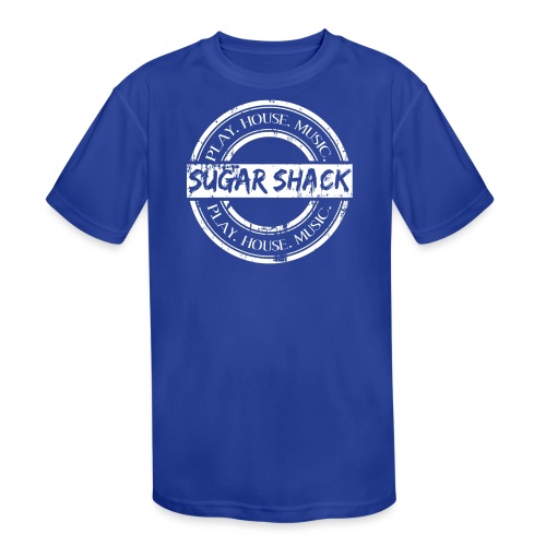 Shack logo White - Kids' Moisture Wicking Performance T-Shirt