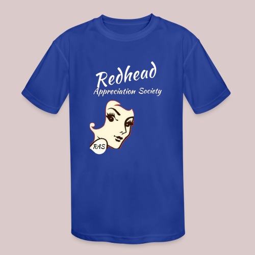 Redhead Appreciation Society - Kids' Moisture Wicking Performance T-Shirt
