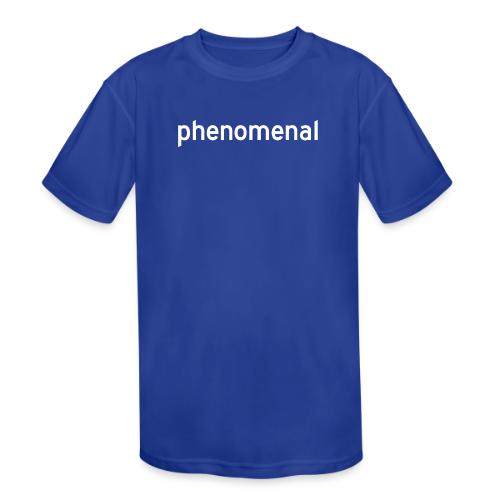 PHENOMENAL 0001 - Kids' Moisture Wicking Performance T-Shirt
