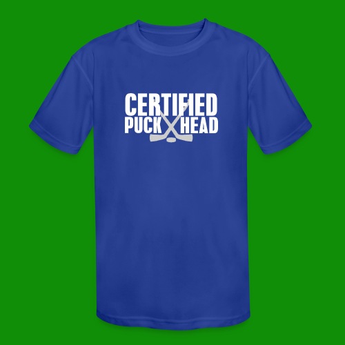 Certified Puck Head - Kids' Moisture Wicking Performance T-Shirt