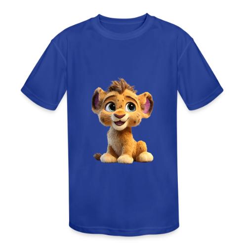 Sweet Lion Cub - Kids' Moisture Wicking Performance T-Shirt