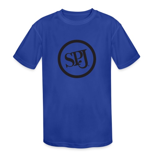 SPJ Black Logo - Kids' Moisture Wicking Performance T-Shirt