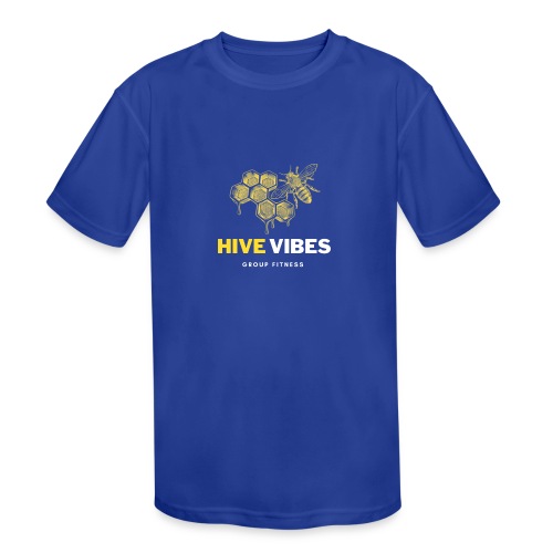 HIVE VIBES GROUP FITNESS - Kids' Moisture Wicking Performance T-Shirt