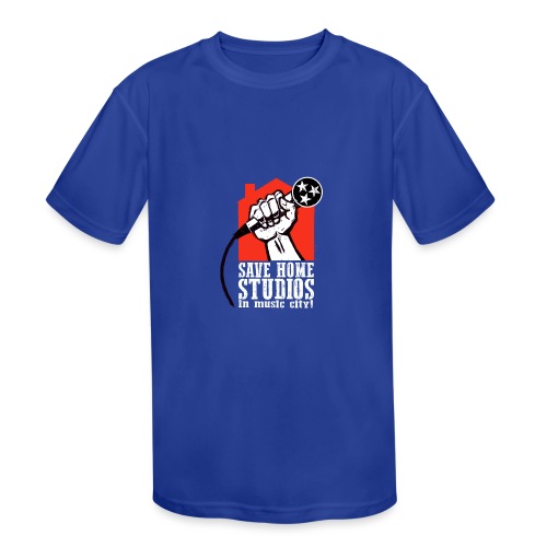 Save Home Studios In Music City - Kids' Moisture Wicking Performance T-Shirt