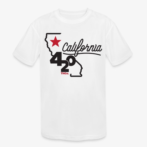 California 420 - Kids' Moisture Wicking Performance T-Shirt