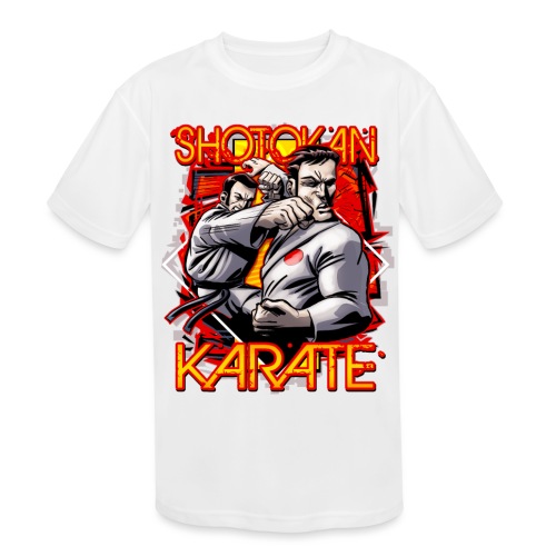 Shotokan Karate shirt - Kids' Moisture Wicking Performance T-Shirt