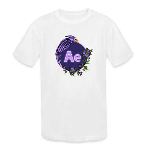 New AE Aftereffect Logo 2021 - Kids' Moisture Wicking Performance T-Shirt