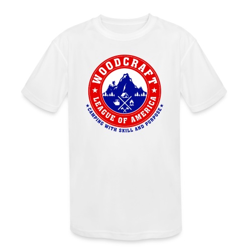 Woodcraft League of America Logo Gear - Kids' Moisture Wicking Performance T-Shirt
