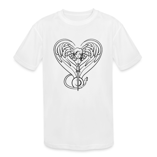 Sphinx valentine - Kids' Moisture Wicking Performance T-Shirt