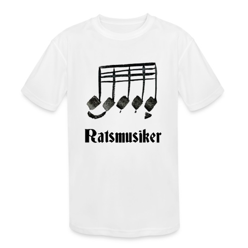 Ratsmusiker Music Notes - Kids' Moisture Wicking Performance T-Shirt