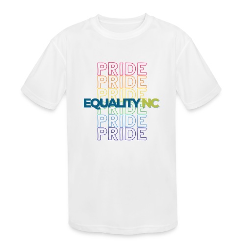 Pride in Equality June 2022 Shirt Design 1 2 - Kids' Moisture Wicking Performance T-Shirt