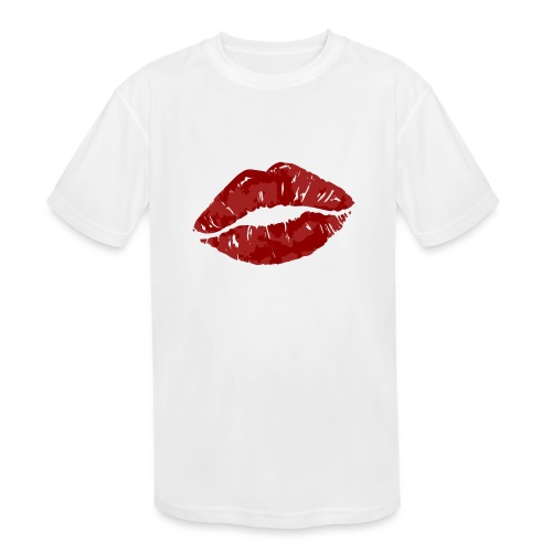 Kiss Me - Kids' Moisture Wicking Performance T-Shirt