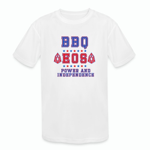 BBQ EOS POWER N INDEPENDENCE T-SHIRT - Kids' Moisture Wicking Performance T-Shirt