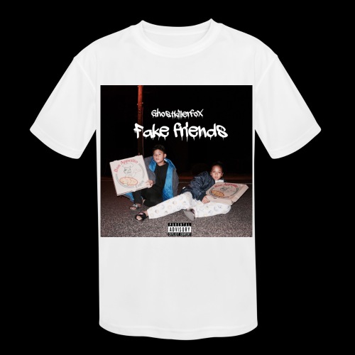 FAKE FRIENDS ALBUM TEE - Kids' Moisture Wicking Performance T-Shirt