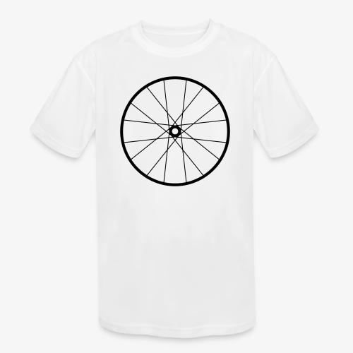 Bicycle Wheel - Kids' Moisture Wicking Performance T-Shirt