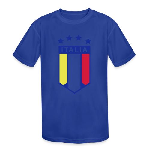 4 Star Italia Shield - Kids' Moisture Wicking Performance T-Shirt