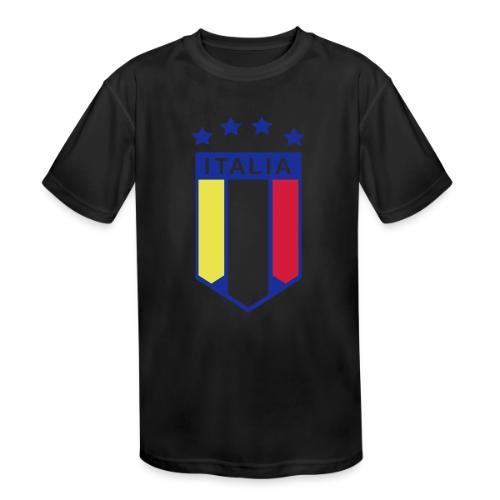 4 Star Italia Shield - Kids' Moisture Wicking Performance T-Shirt