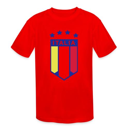 4 Star Italia Shield - Kids' Moisture Wicking Performance T-Shirt