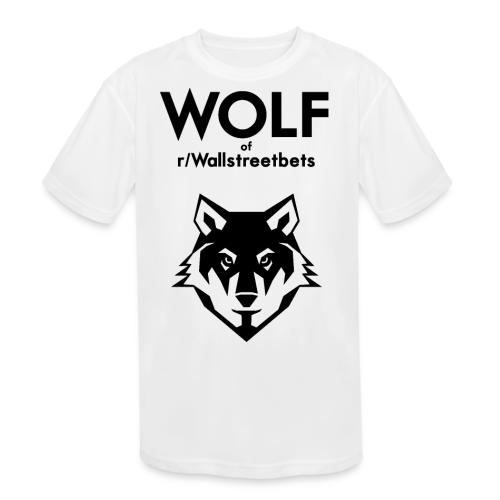Wolf of Wallstreetbets - Kids' Moisture Wicking Performance T-Shirt
