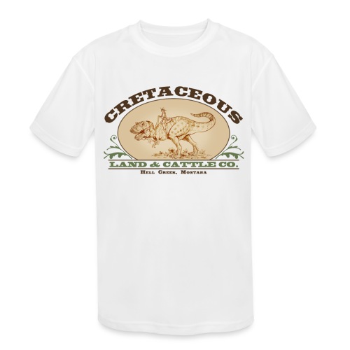 Cretaceous Land and Cattle Co, - Kids' Moisture Wicking Performance T-Shirt