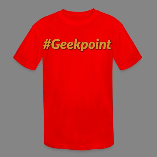 #Geekpoint - Kids' Moisture Wicking Performance T-Shirt