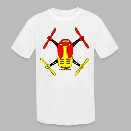 GrisDismation Ongher Droning Out Tshirt - Kids' Moisture Wicking Performance T-Shirt