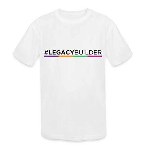 Legacy Builder- Black - Kids' Moisture Wicking Performance T-Shirt