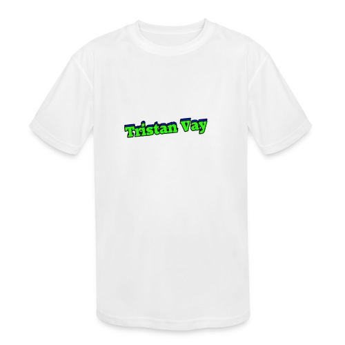 Tristan Vay's Logo - Kids' Moisture Wicking Performance T-Shirt