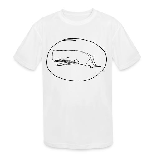Whale? - Kids' Moisture Wicking Performance T-Shirt